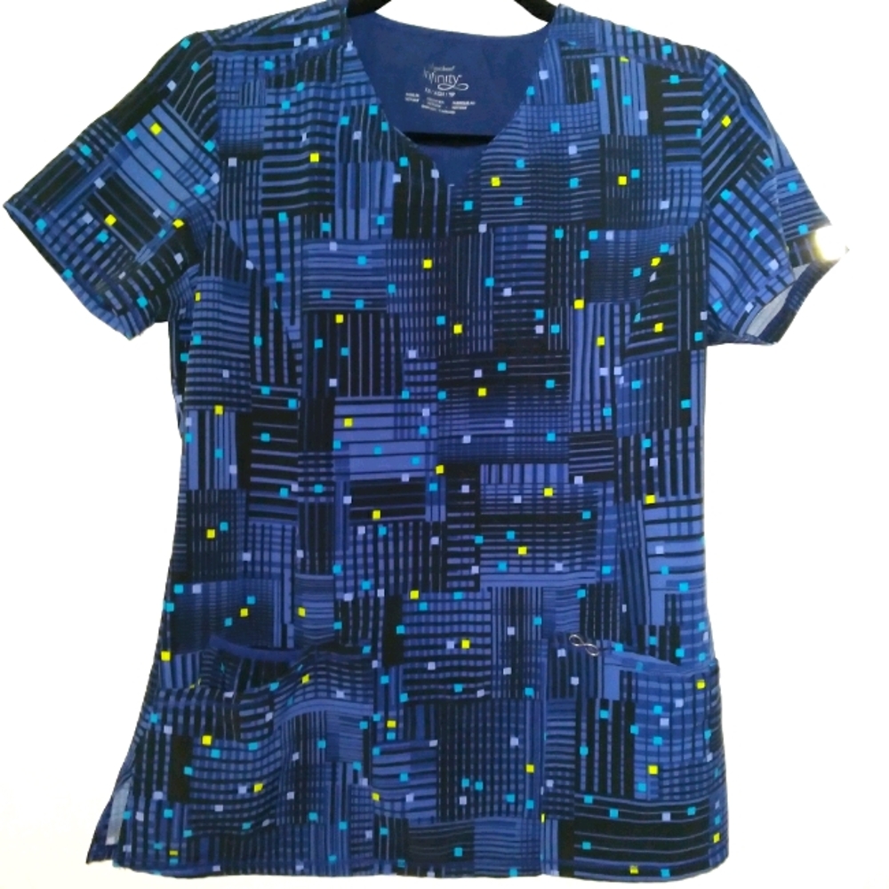 Womans medical scrub top